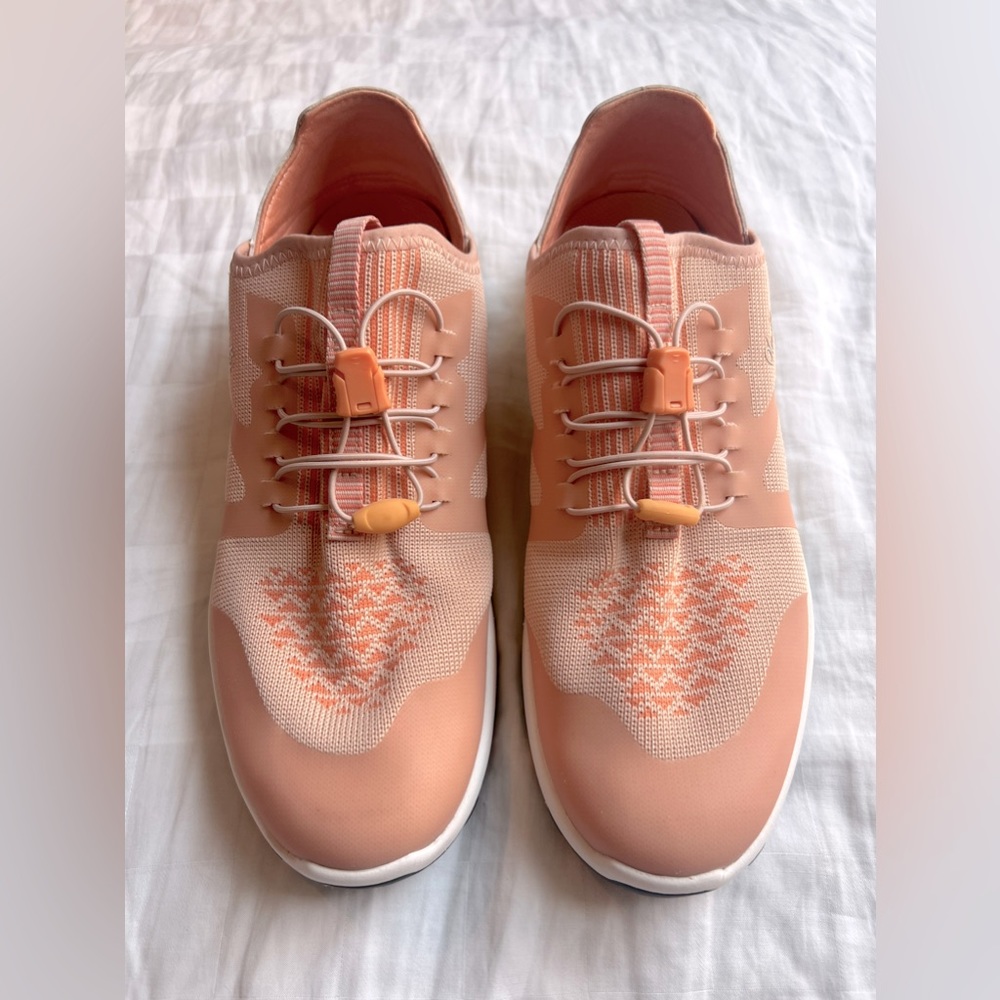OLUKAI Miki Trainer Women's Sneaker, Lightweight, peach color, size 9